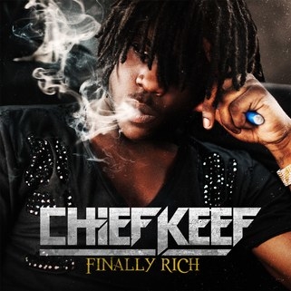 Album cover for &quot;Finally Rich&quot; by Chief Keef.