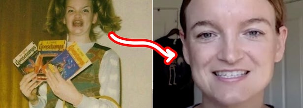 An Ermagerd meme and the woman who is in it