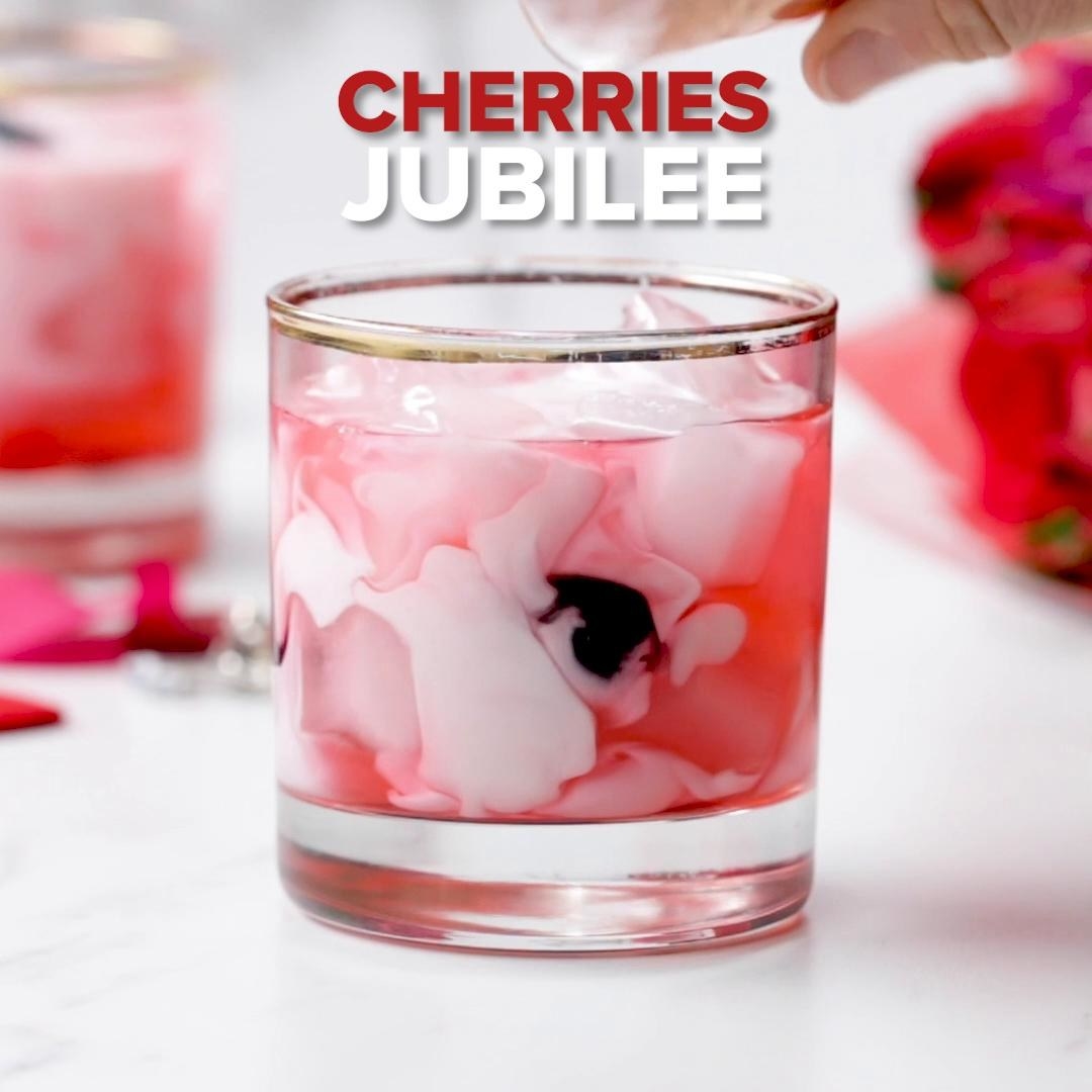 Cherries Jubilee Cocktail