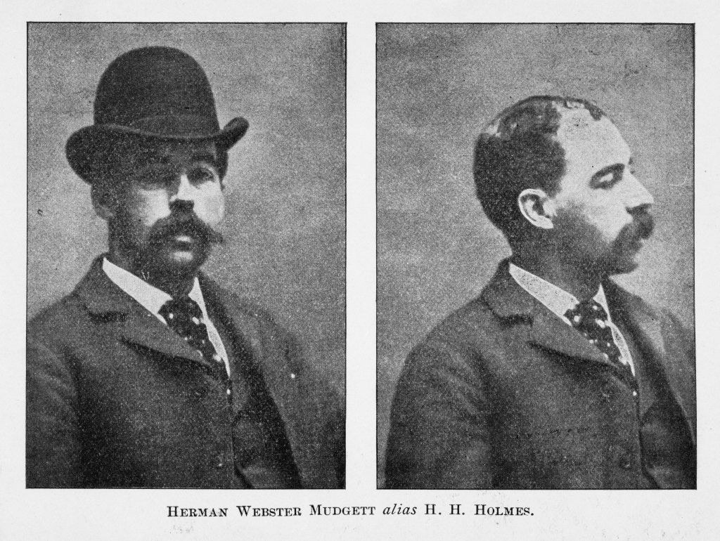 Mugshots of HH Holmes