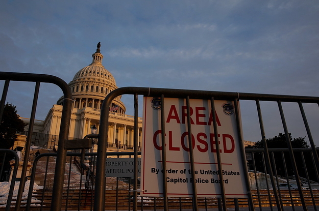 An Armed Retired Police Officer Was Arrested Outside Of The US Capitol After Presenting A Fake Badge