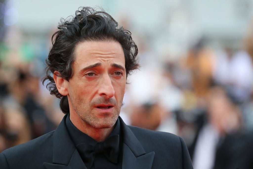 Closeup of Adrien Brody