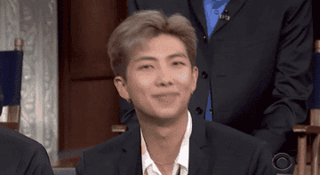 RM laughing and nodding