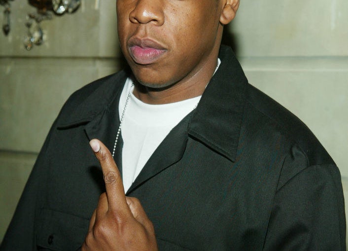Closeup of Jay-Z