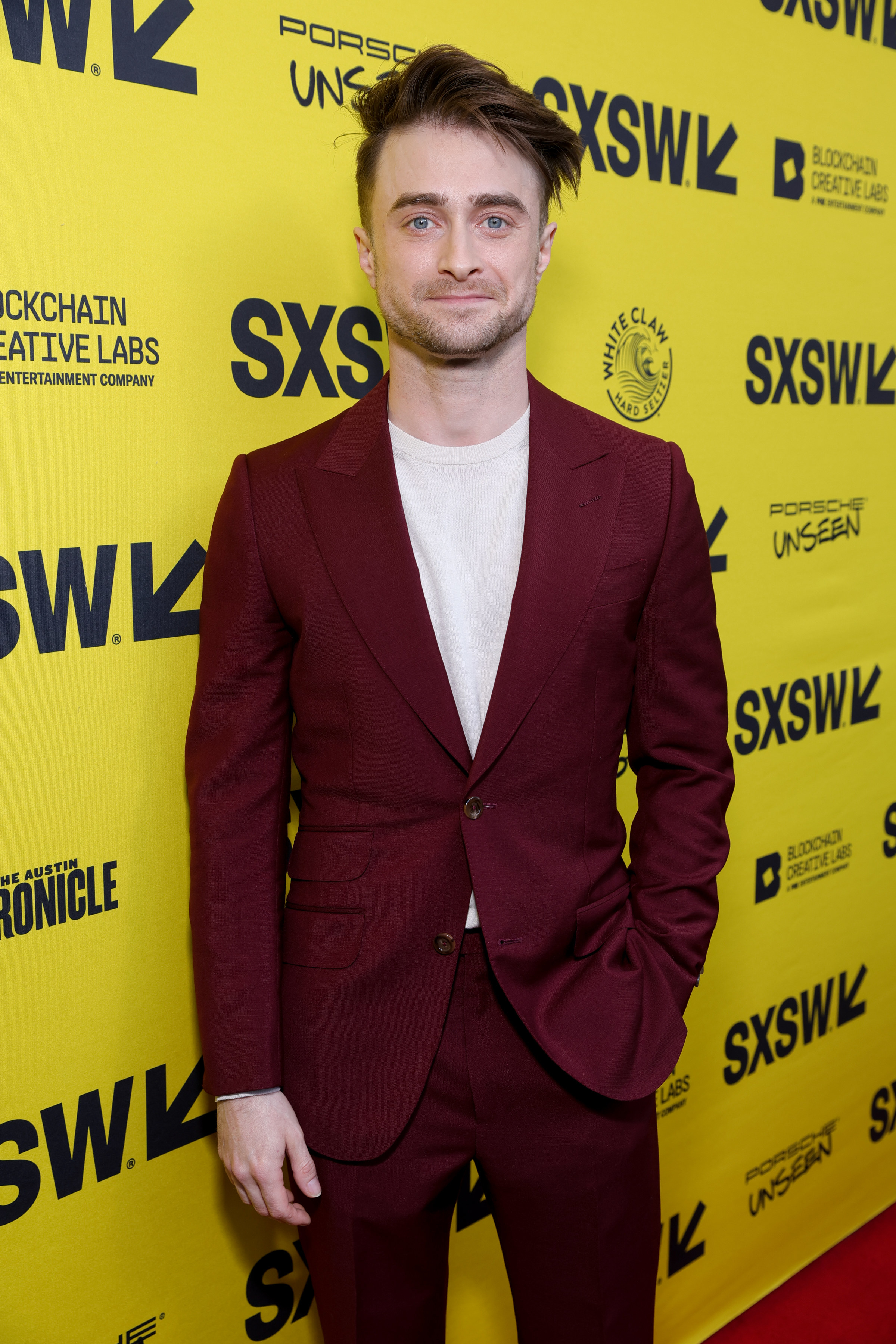 Daniel in a suit for a SXSW event