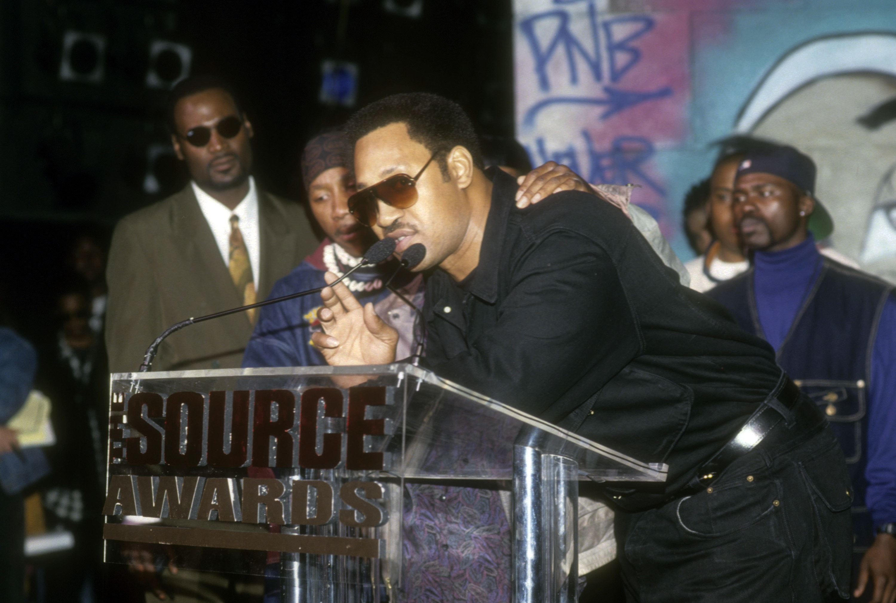 Hiphop starter, Dj Kool Herc at the Source Awards