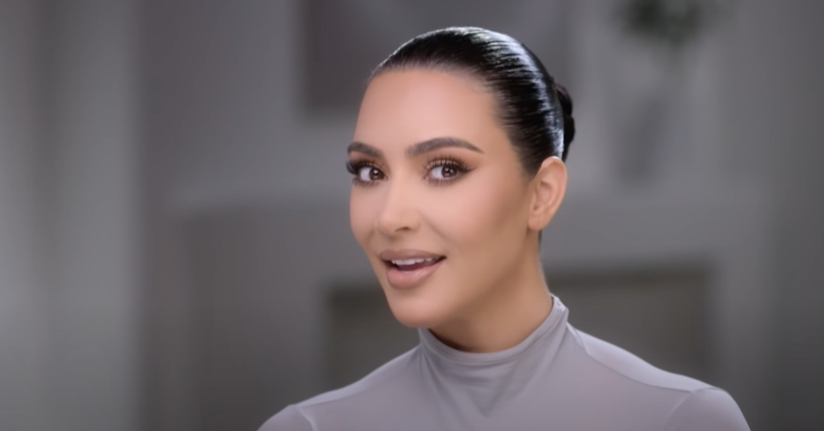 Kim Kardashian closeup