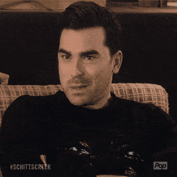 A gif of David Rose from Schitt&#x27;s Creek nodding and saying &quot;okay&quot;