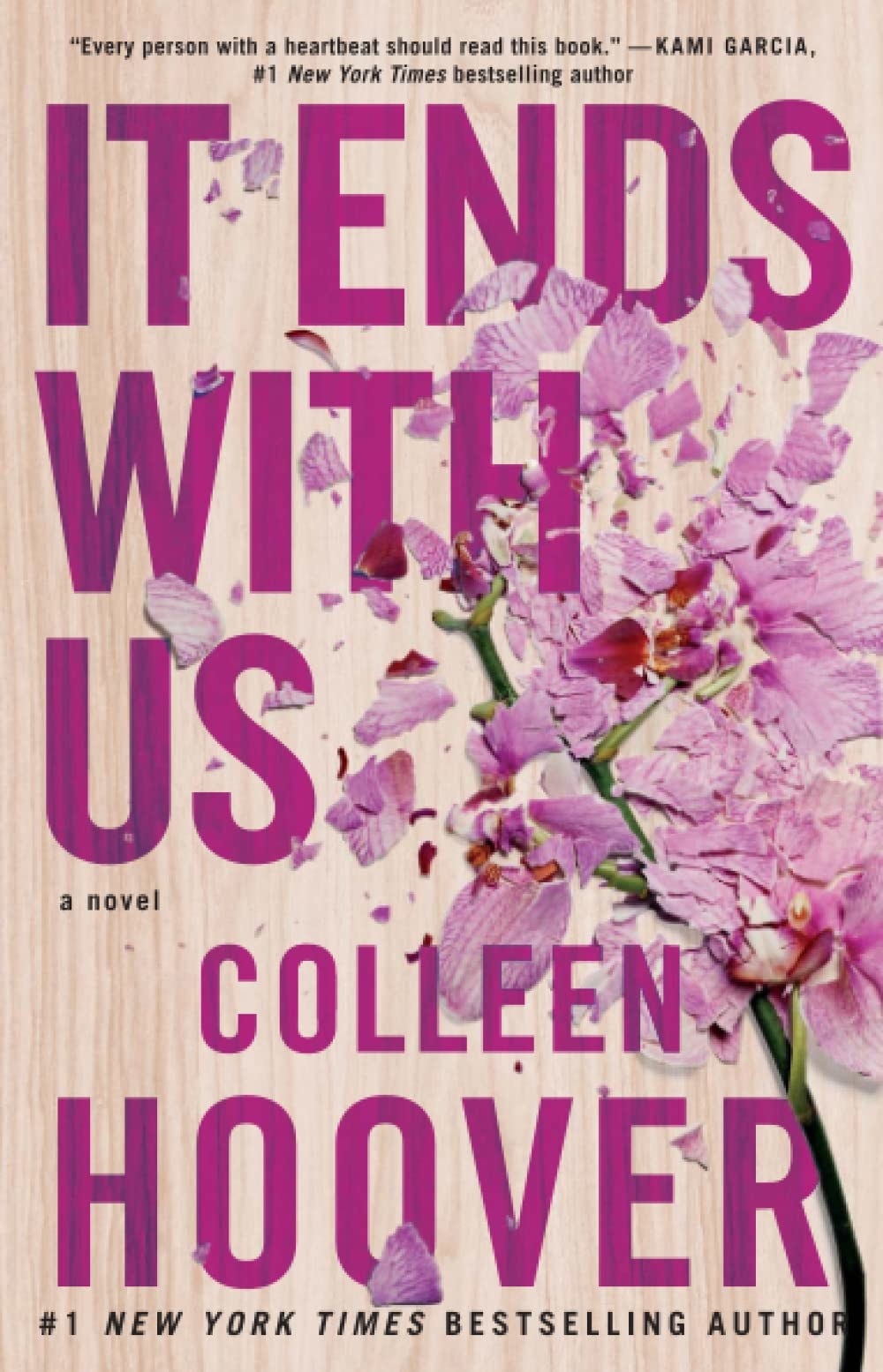 The cover of &quot;It Ends With Us&quot; by Colleen Hoover.