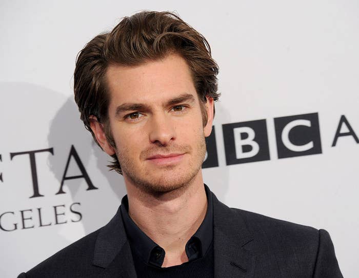 Andrew on a red carpet