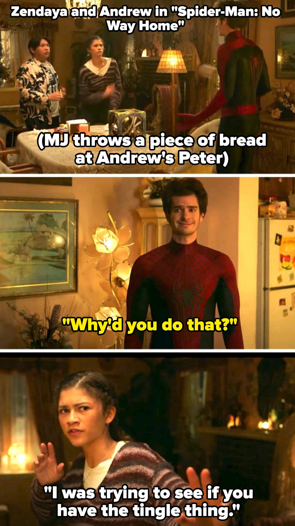 It Was Andrew Garfield's Idea to Recreate That 'Spider-Man' Meme – IndieWire