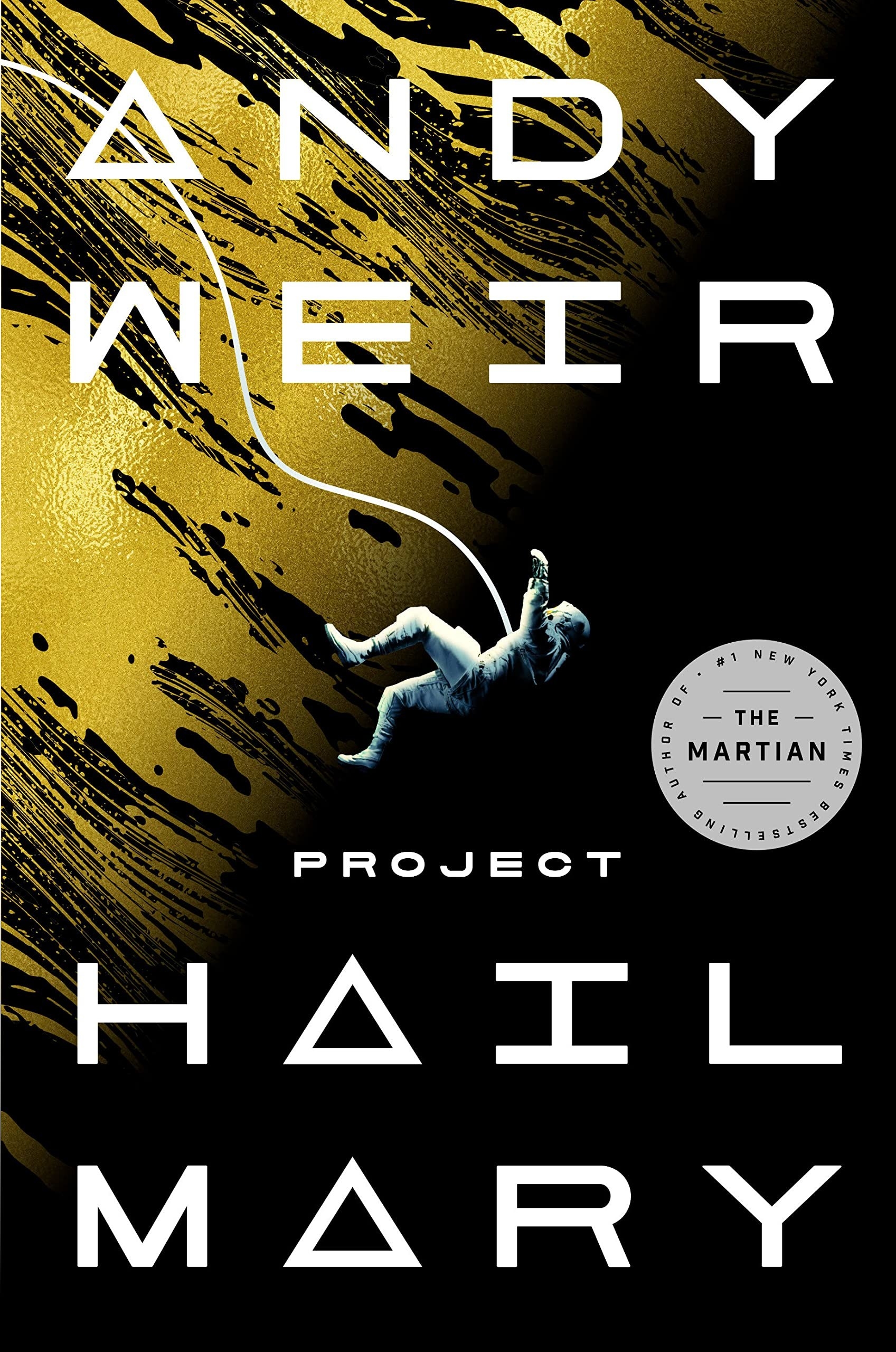 Book cover of &quot;project hail mary&quot;
