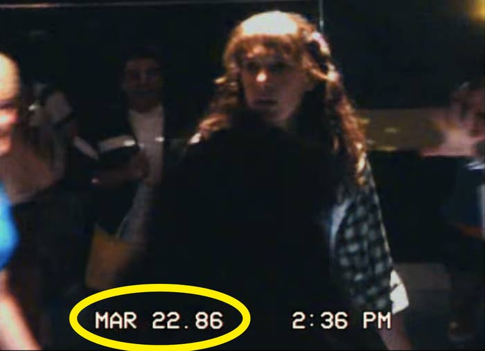 a circle around the date Mar 22 on the film
