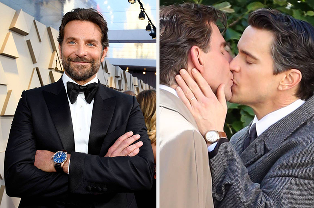 Bradley Cooper And Matt Bomer Kissed On Set, And It's An Early Pride Gift