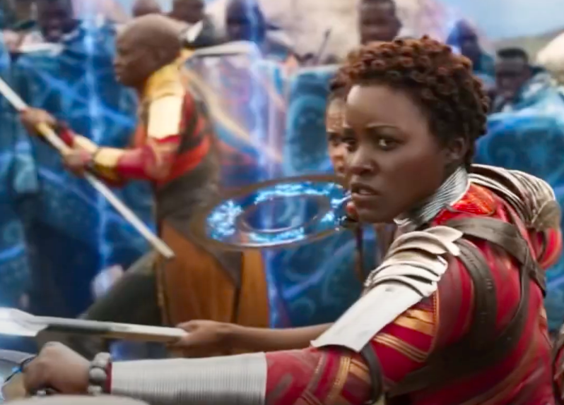 Lupita Nyong&#x27;o ready to fight in character