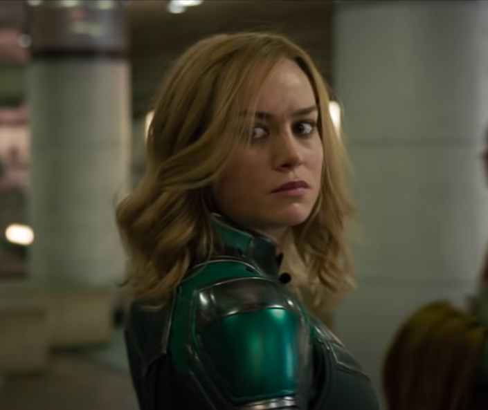 close up of Brie Larson