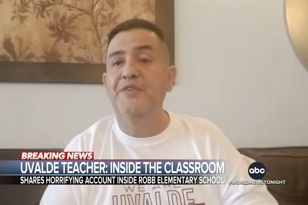 A Uvalde Teacher Who Survived The Shooting Called The Cops "Cowards"