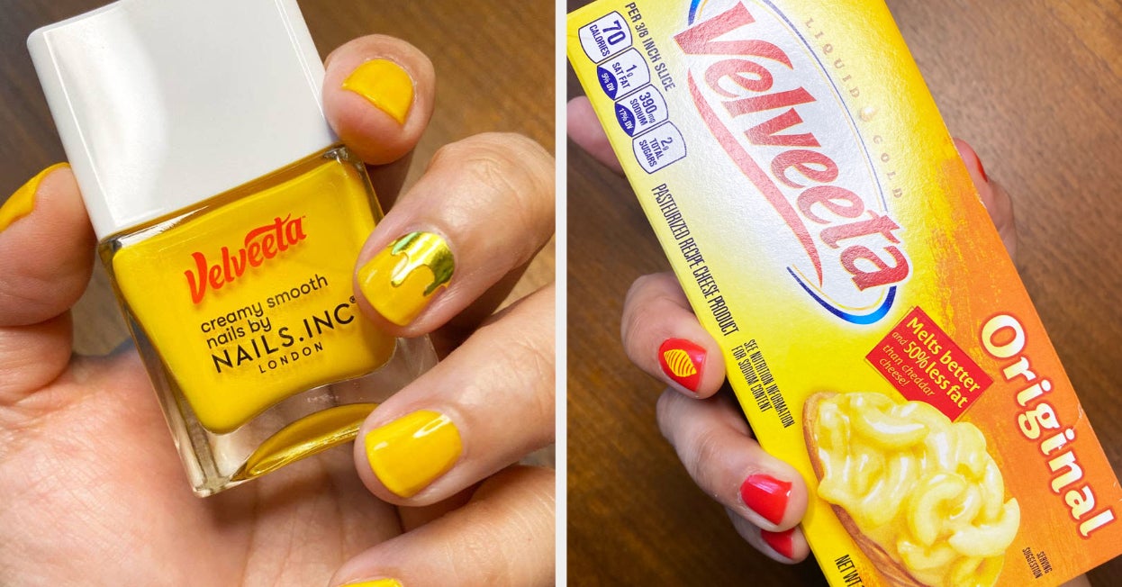 Velveeta Nail Polish Exists Now, So I Tried It