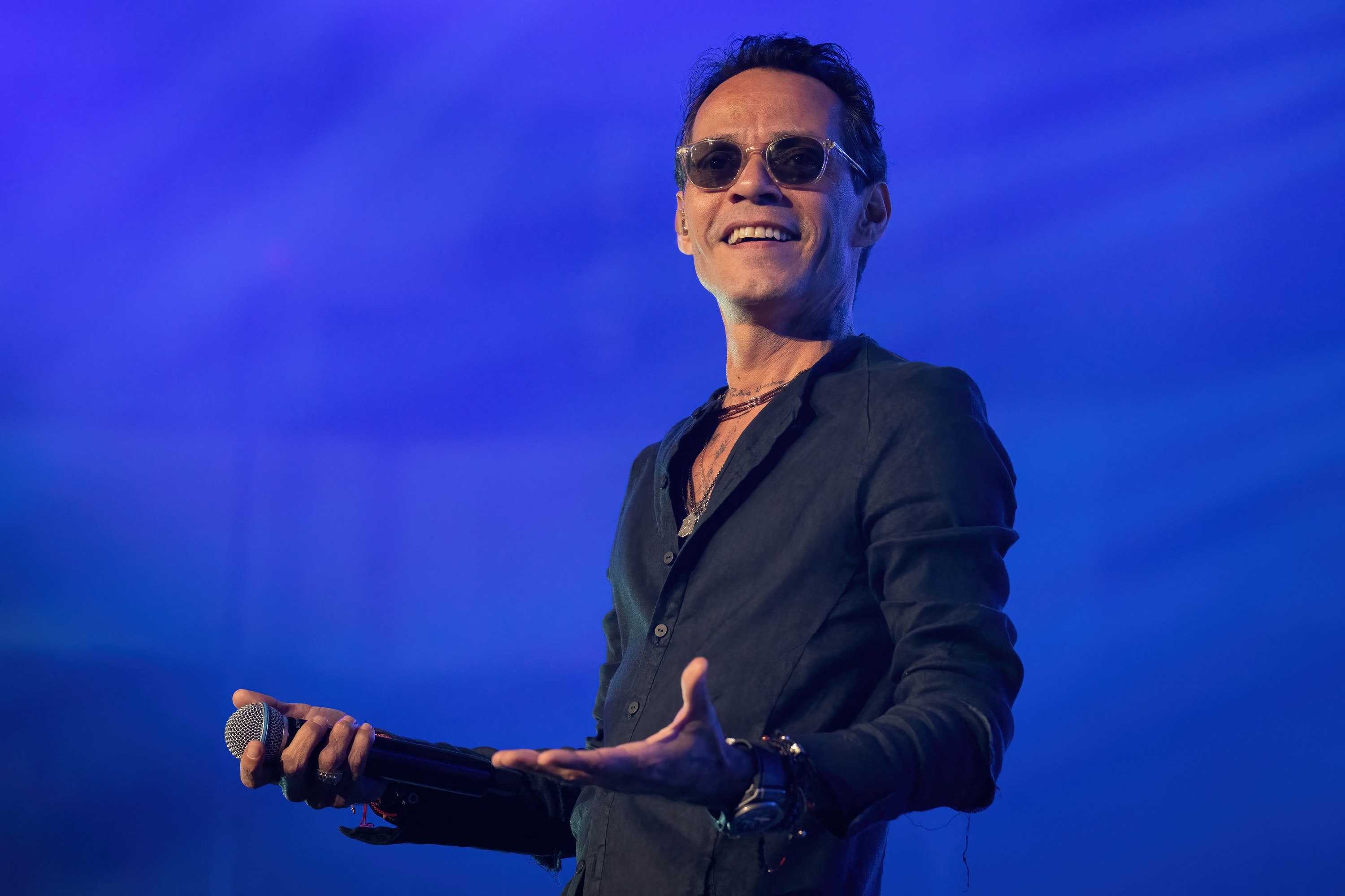 Marc Anthony performing