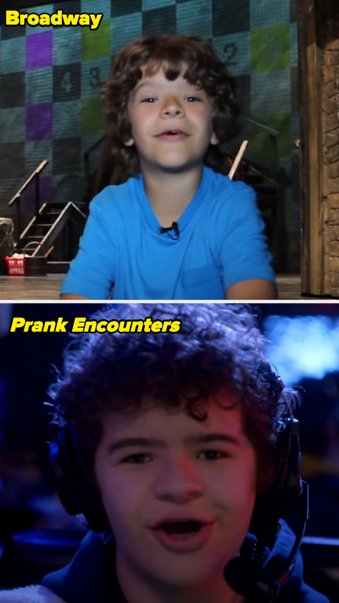 Gaten on Broadway and in Prank Encounters