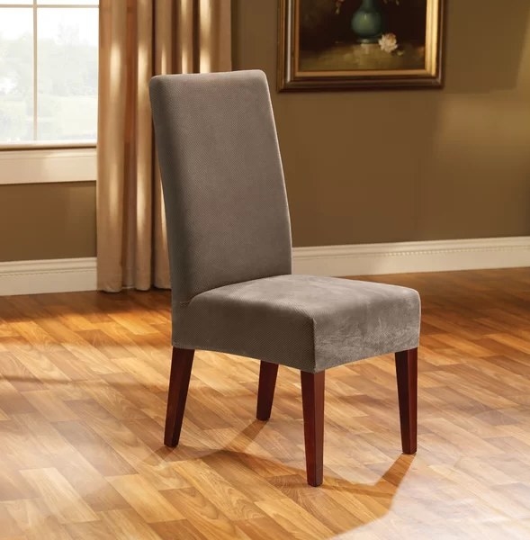 An image of a dining chair slip cover