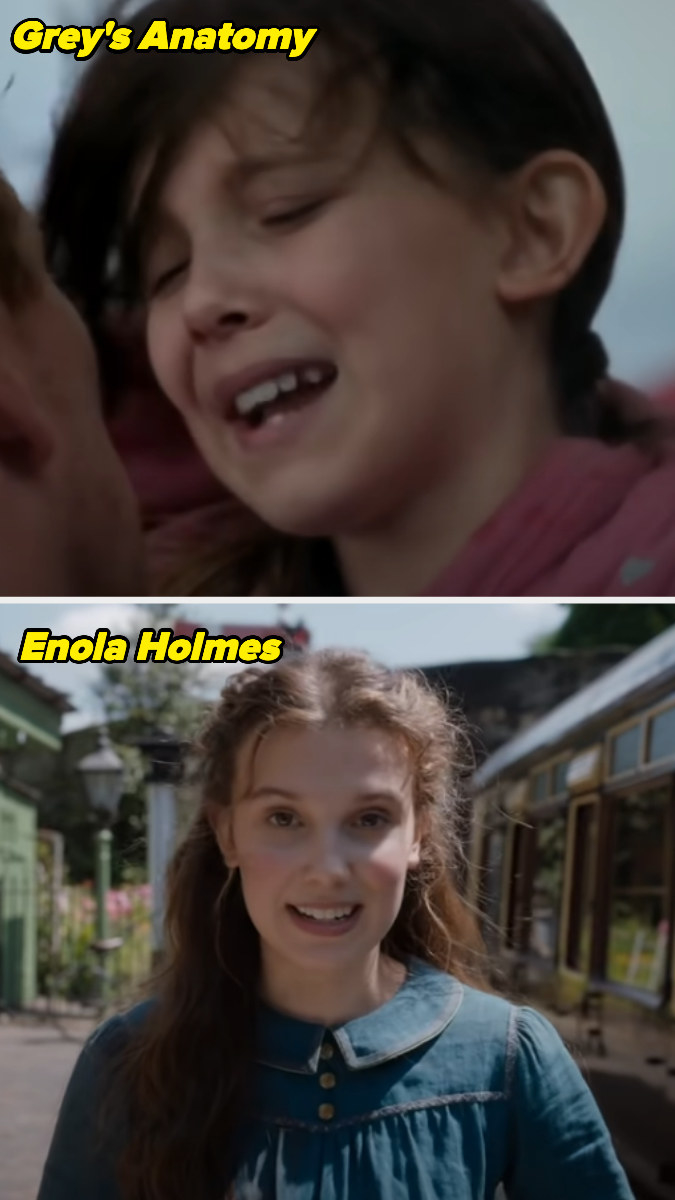 Millie in Grey&#x27;s Anatomy and Enola Holmes