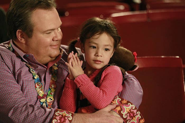 Cam and Lily in &quot;Modern Family.&quot;