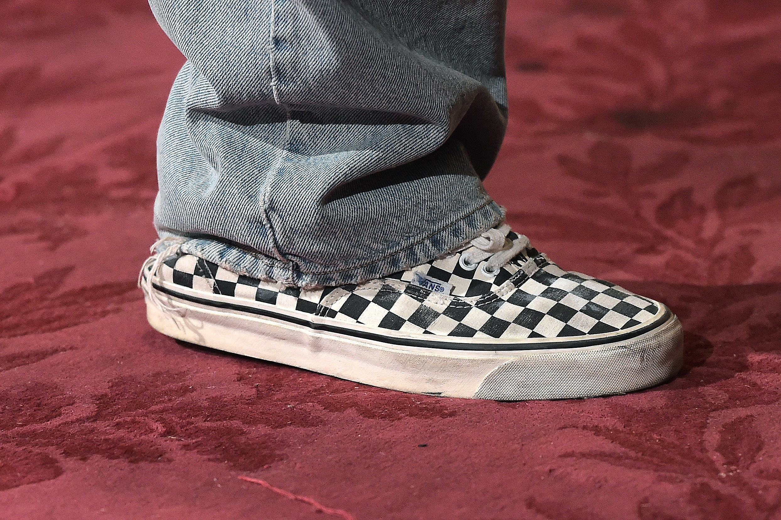 checkered vans sneakers