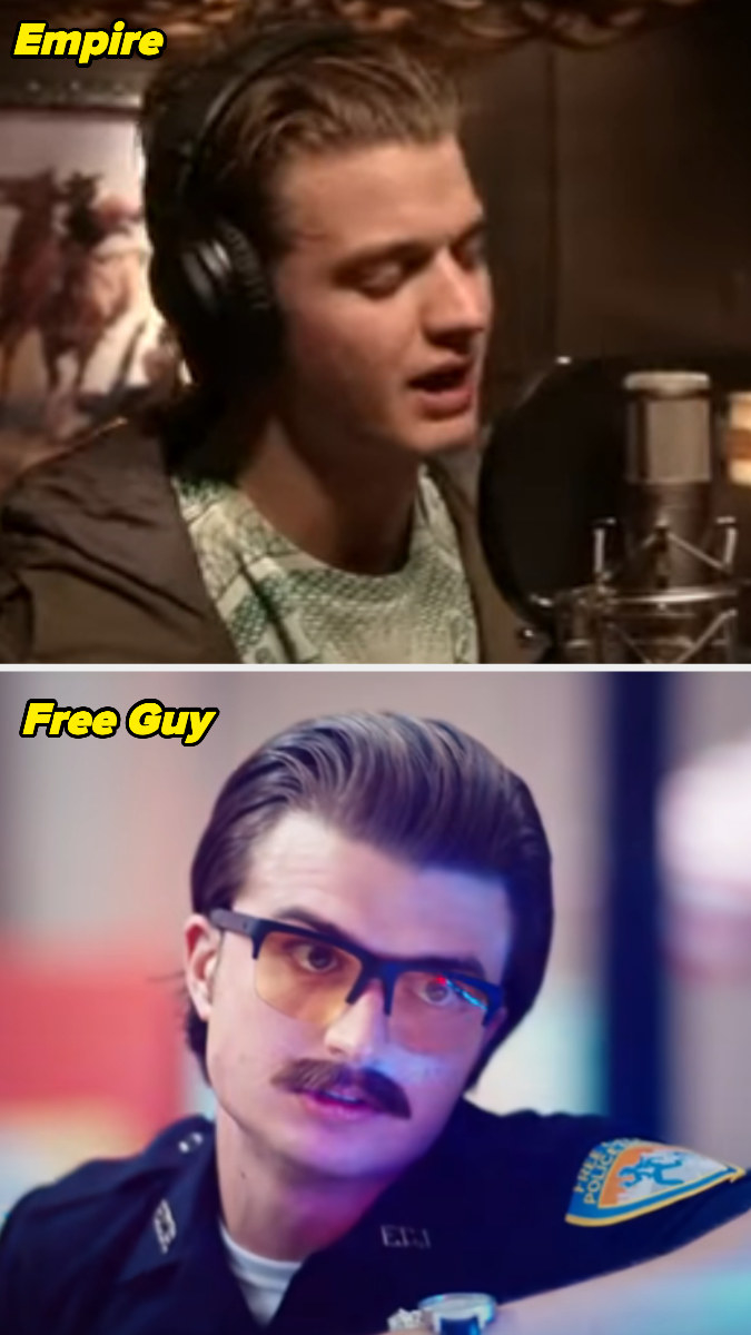 Joe in Empire and in Free Guy (as a cop)