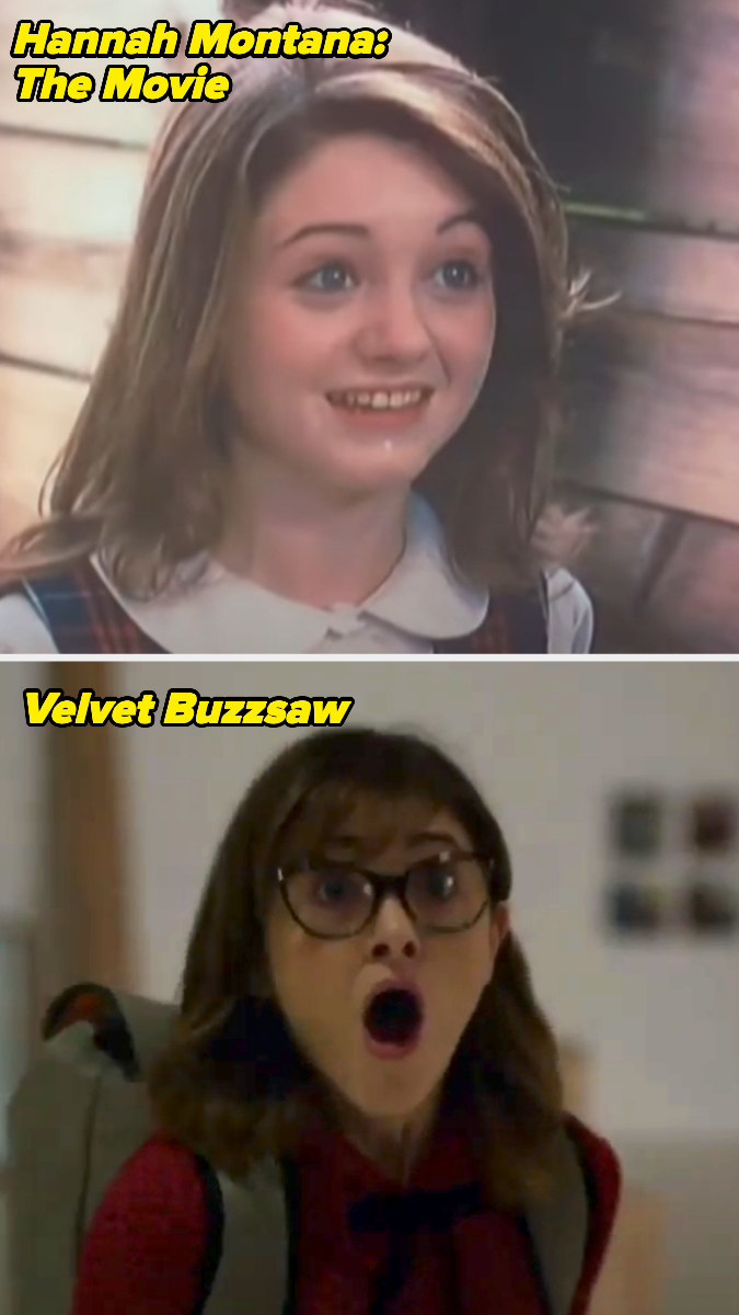 Natalia as Clarissa and in Velvet Buzzsaw