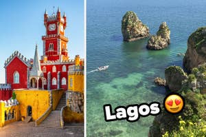 Left: Sintra; Right: Lagos