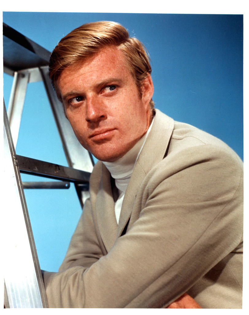 An old photo of Robert Redford