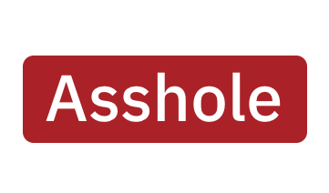 asshole sign