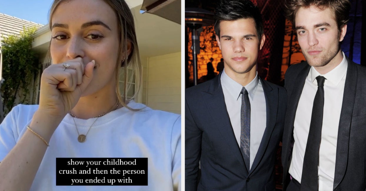 Taylor Lautner’s Fiancé Tay Dome Had A Crush On R-Patz