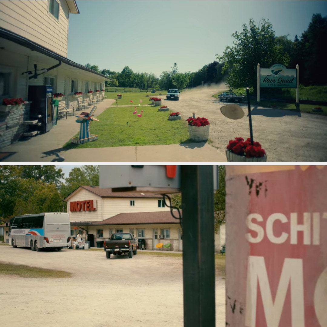 the motel Hazel went to; the motel in &quot;Schitt&#x27;s Creek&quot;