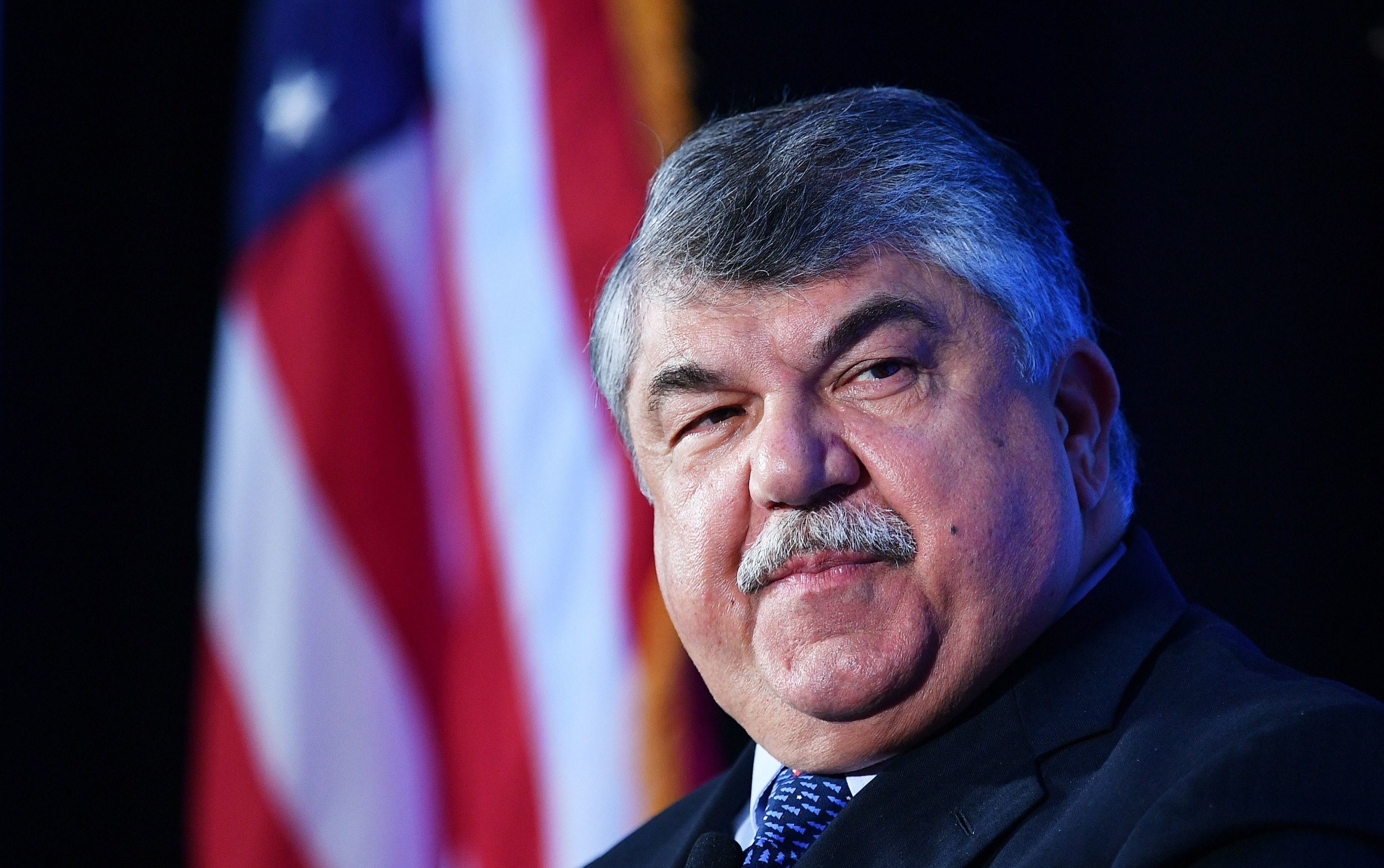 Richard Trumka is shown