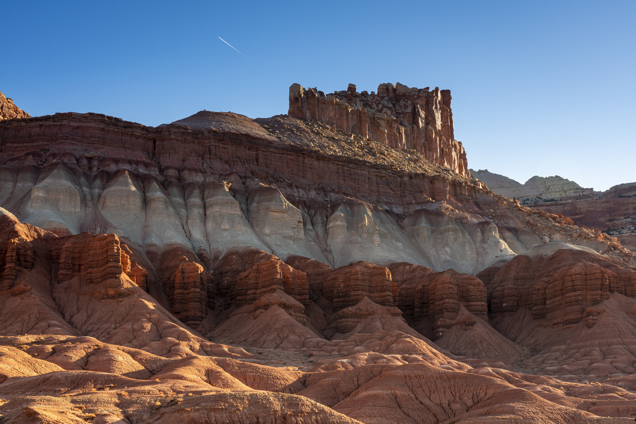 Castle Rock Formation at Capitol Reef.