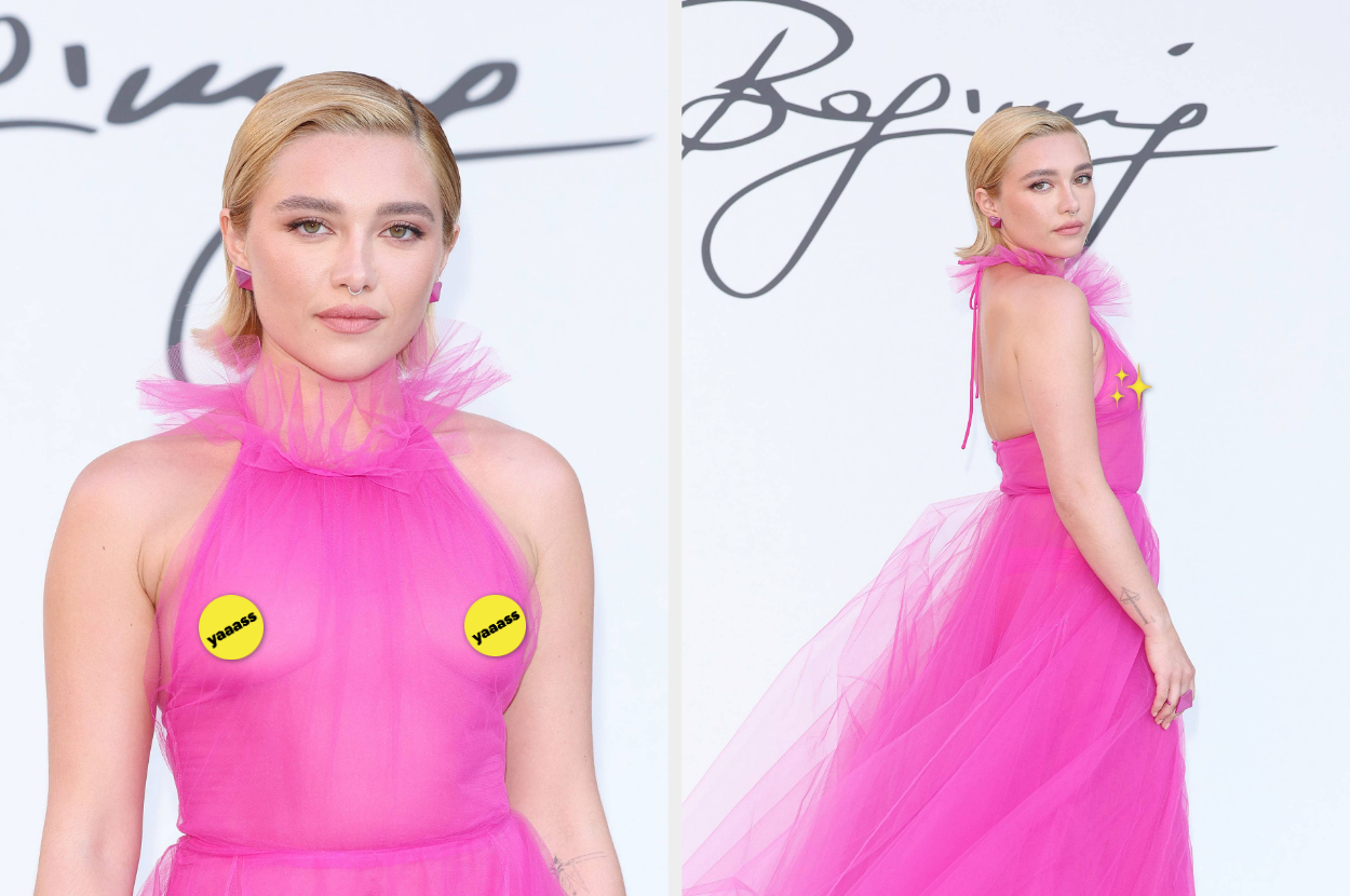 Florence Pugh Calls Out Trolls After Wearing Sheer Dress