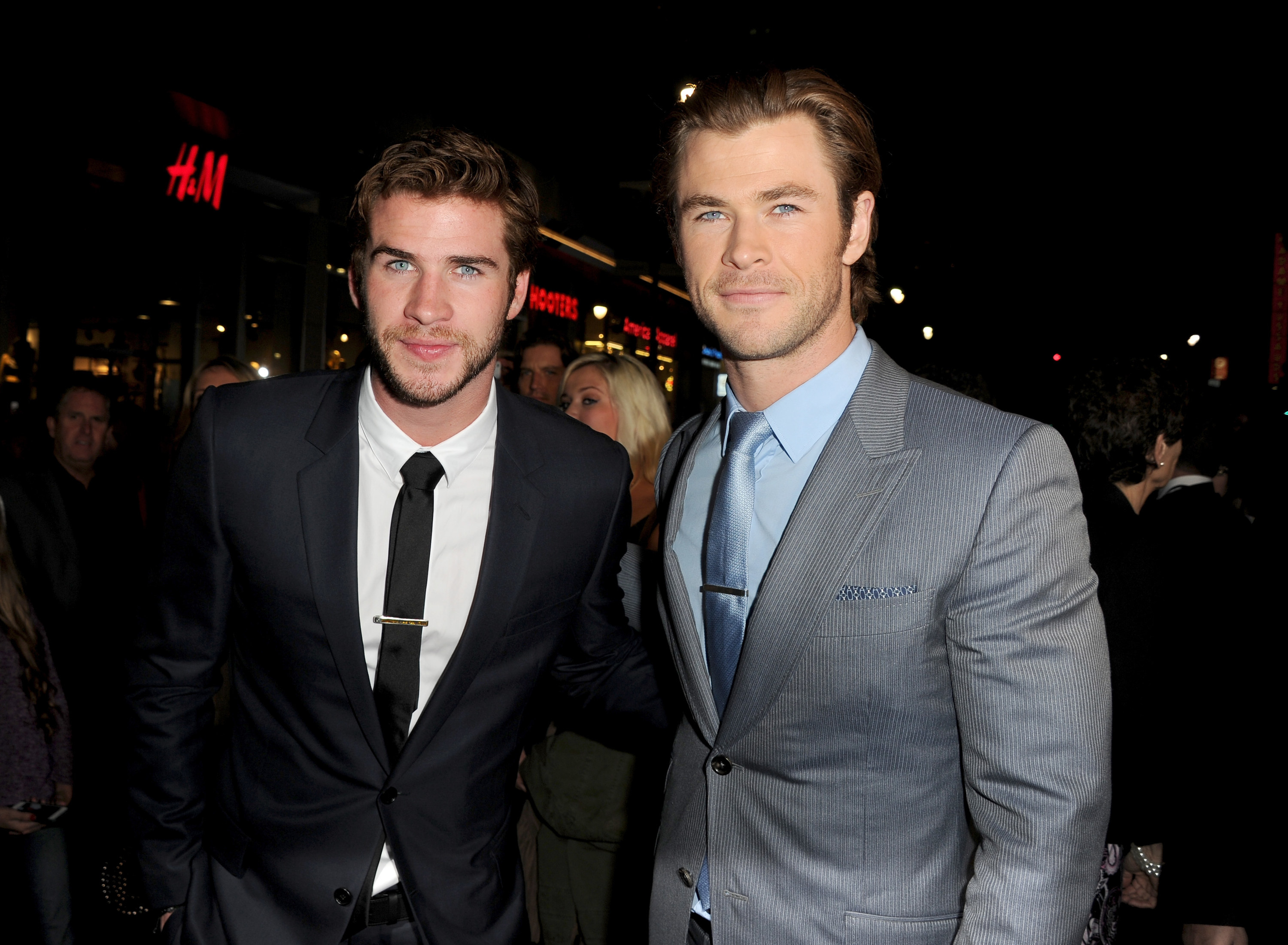 Liam and Chris Hemsworth