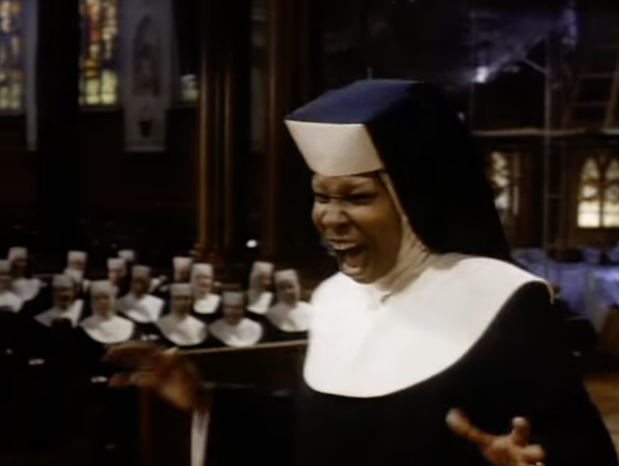 Whoopi Goldberg in &quot;Sister Act&quot;