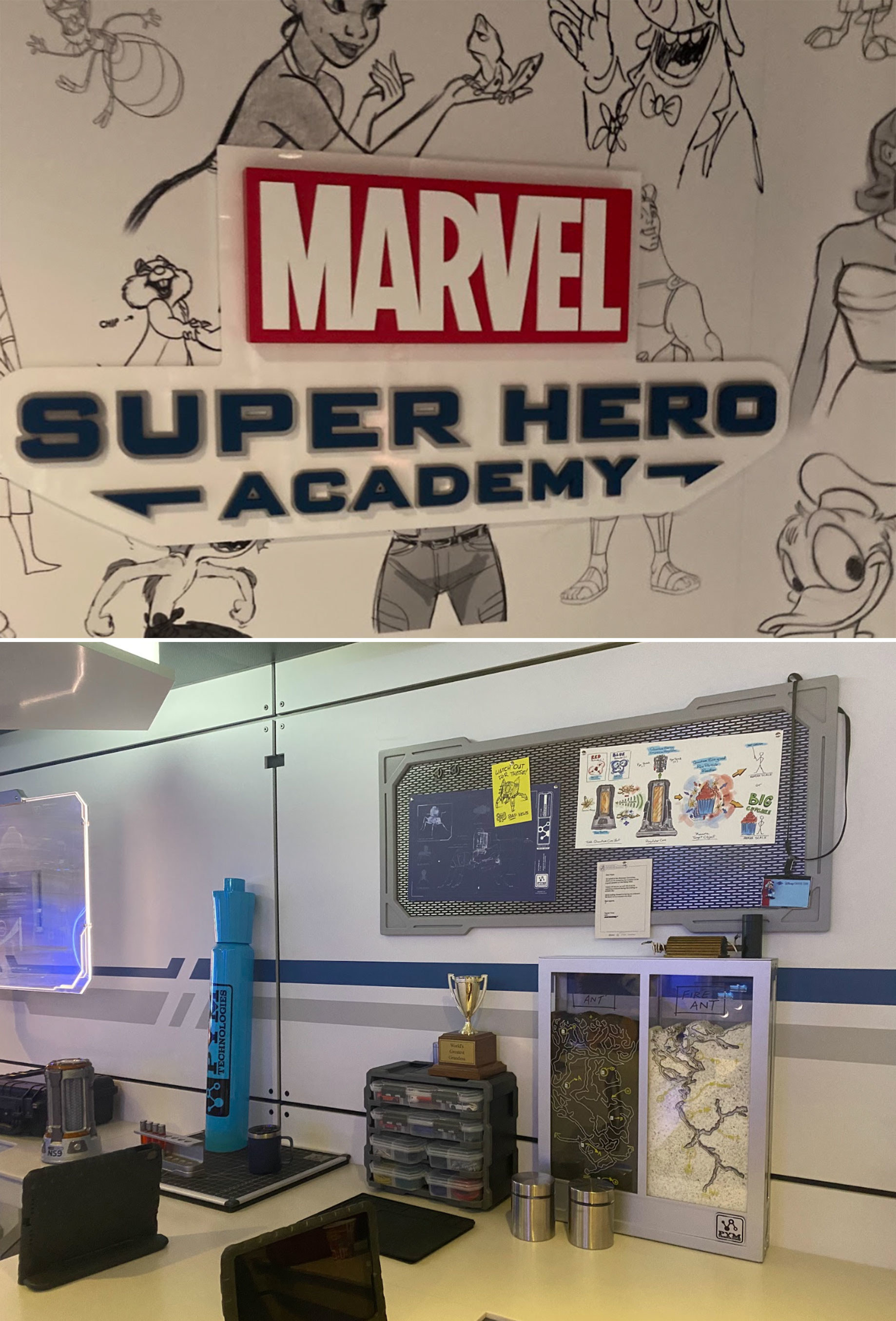 the super hero academy