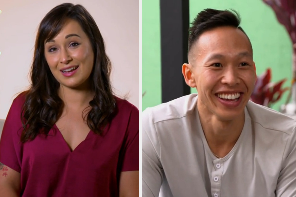 Morgan talks about her dating history, Binh laughs during a meeting with his friends