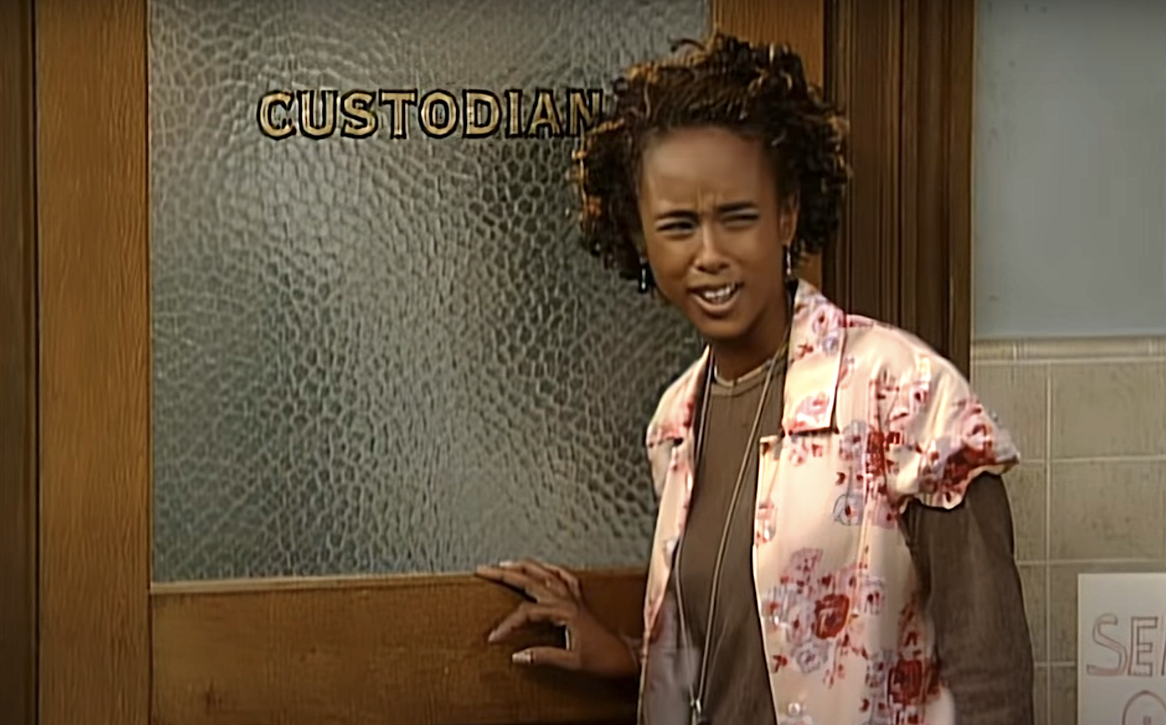 Angela in &quot;Boy Meets World&quot; making a very confused face