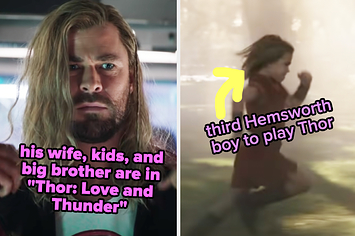 Quais são os parentes dos atores e diretores da Marvel que aparecem em "Thor: Amor e Trovão" e em outros filmes do estúdio