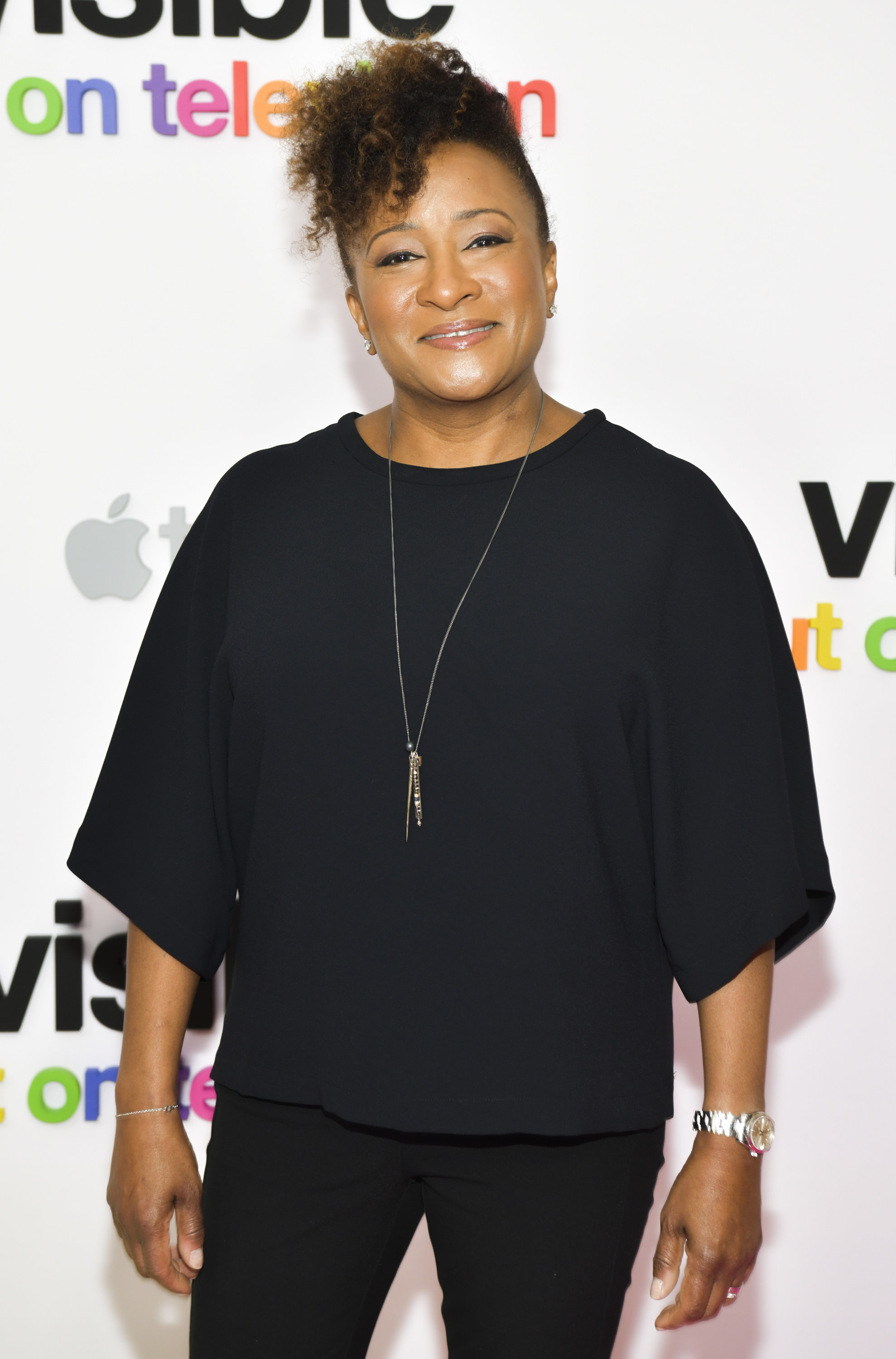 Wanda Sykes smiles at a &quot;Visible: Out On Television&quot; screening on February 25, 2020