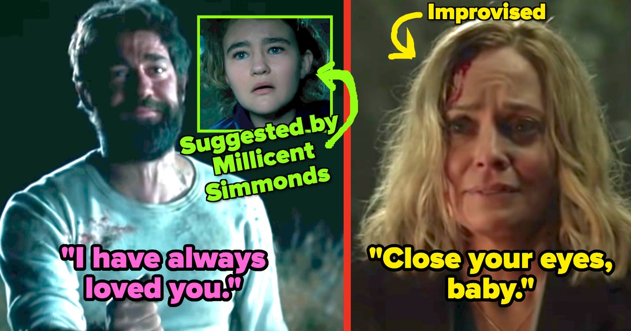 19 Devastating Movie And TV Moments That Were Suggestions From The Actors 19 Devastating Movie And TV Moments That Were Suggestions From The Actors