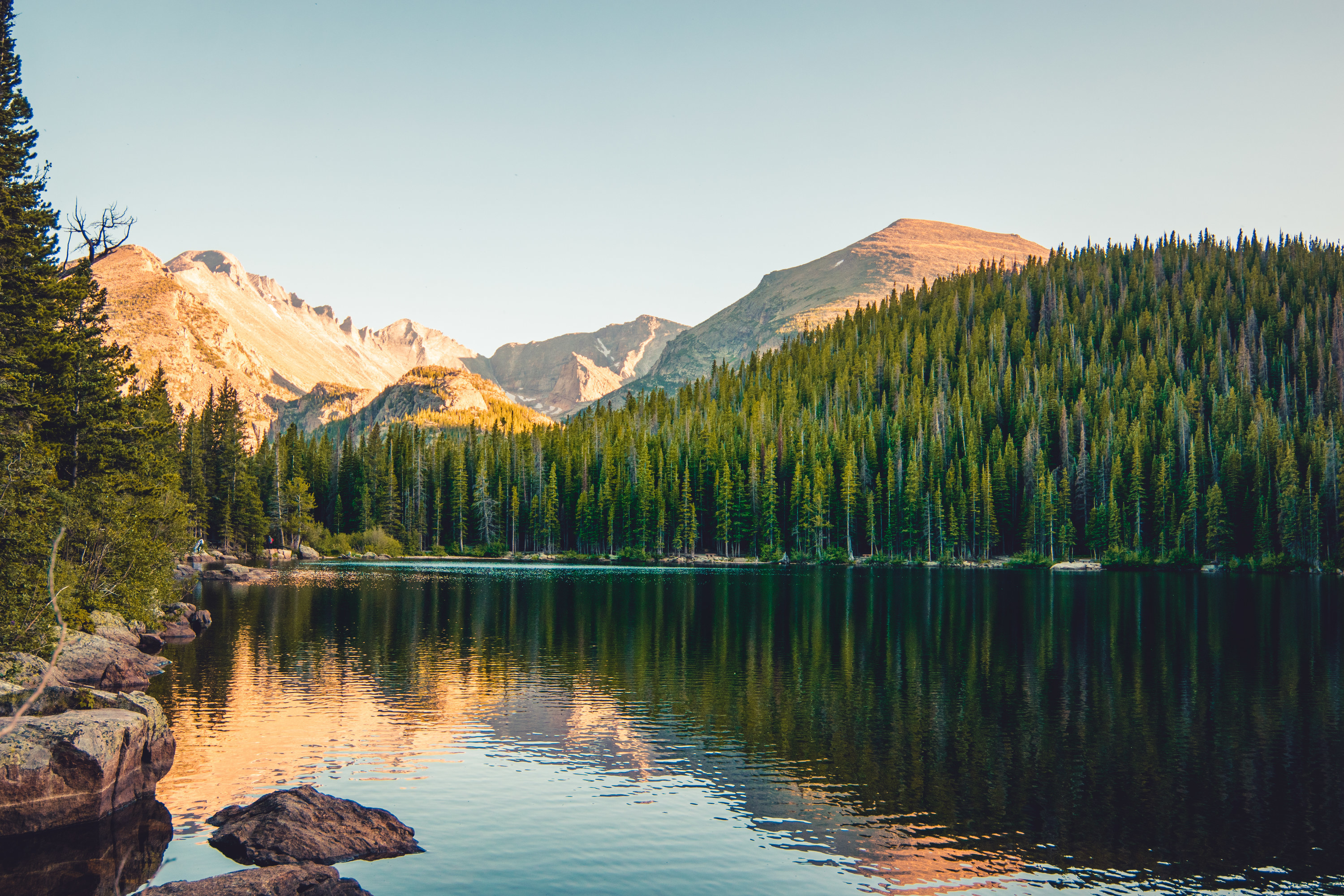 湖景