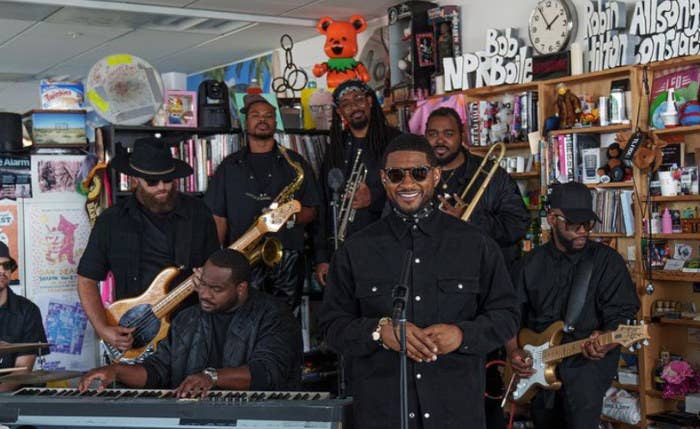 usher and his band