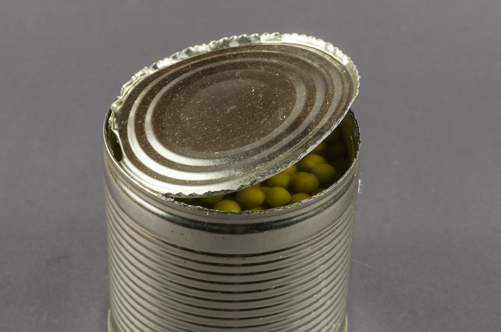 a can of peas