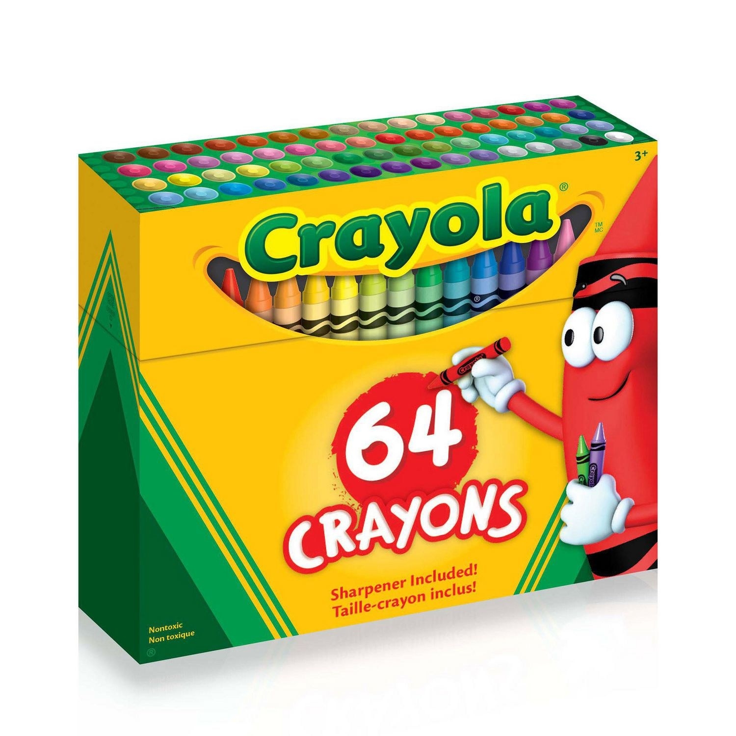 box of 64 crayons